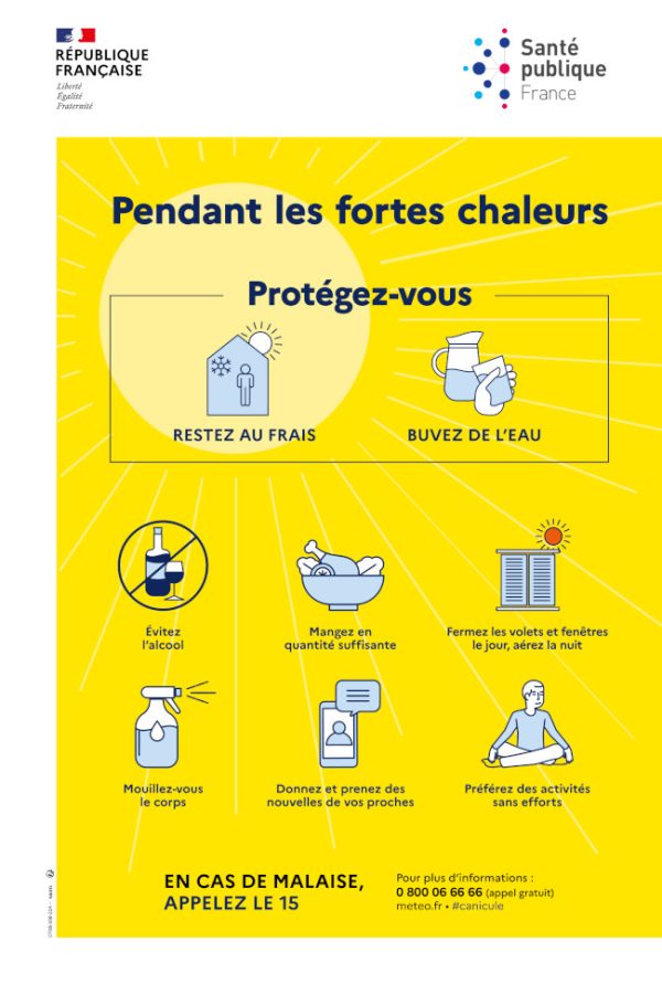 fortes chaleurs aff