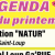 Agenda du printemps